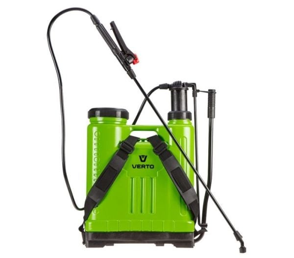 Verto 15G508, Ryggsekkstil, 20 l, Sort, Grønn, 3,5 stang, Inne & Ute