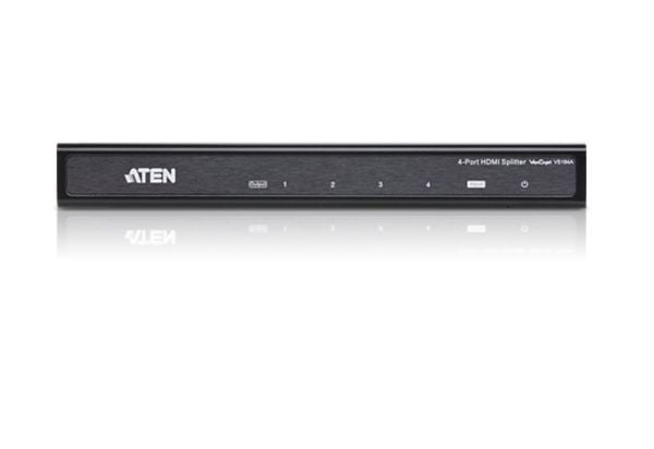 ATEN VanCryst VS184A - Video/lyd-splitter - 4 x HDMI - stasjonær