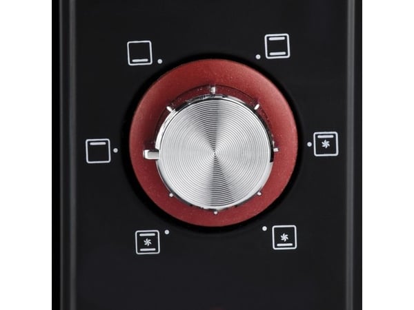 Girmi FE42, 42 l, Sort, Rød, Rotasjon, 100 - 230 °C, 1 hyller, Mekanisk