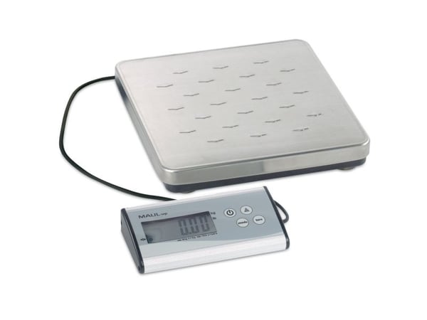 MAUL 1795009, Sähkökäyttöinen postivaaka, 50 kg, 10 g, 40 g, Harmaa, Ruostumaton teräs, Digitaalinen MAUL 1795009, Sähkökäyttöinen postivaaka, 50 kg, 10 g, 40 g, Harmaa, Ruostumaton teräs, Digitaalinen