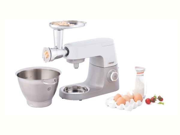 Kenwood KAX950ME - Kødhakkerpåsætning.  - til stavmikser, til køkkenmaskine - poleret - for kMix FPX932, KMX51, KMX80, KMX81, KMX82, KMX83, KMX84, ...