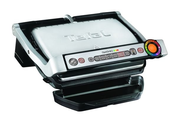 Tefal OptiGrill+ GC716D12 - Grill - elektrisk - 600 kvadratcentimeter - inox