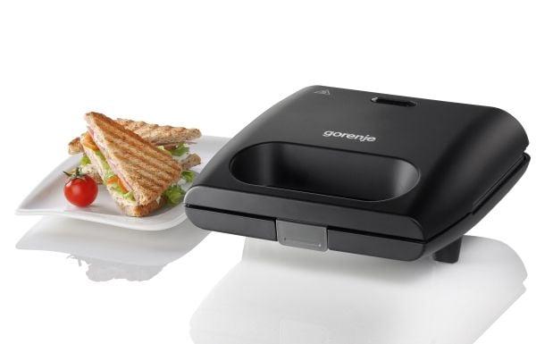 Gorenje Life Collection SM701GCB - Grill / sandwich-maskin - 700 W