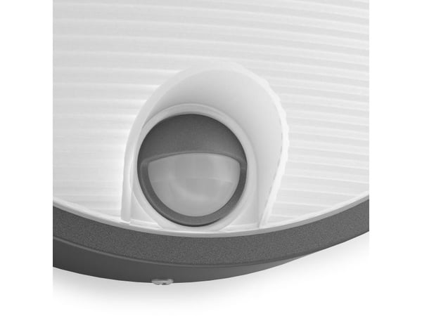 Philips myGarden Capricorn IR - Vegglampe - LED - 6 W (ekvivalent 47 W) - varmt hvitt lys - halvmåne - antrasitt