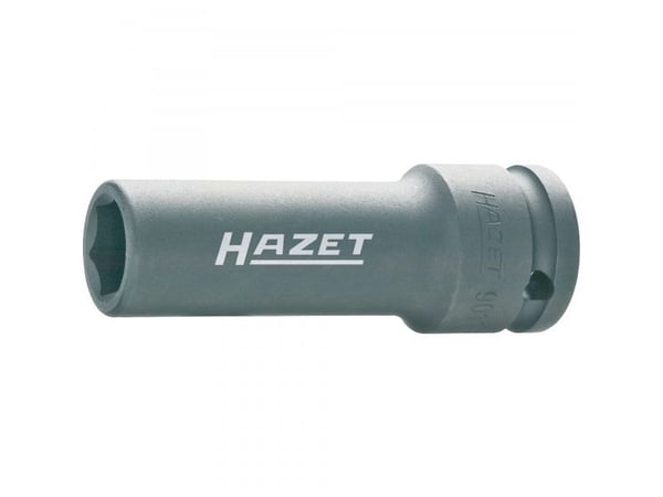 HAZET 901SLG-17, Kraftpipe, Svart, 1 hoder, 1/2", Metrisk, 30 mm