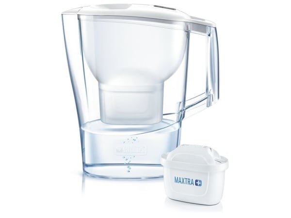 Brita Aluna Cool, Krukke, 2,4 l, Gjennomsiktig, Hvit