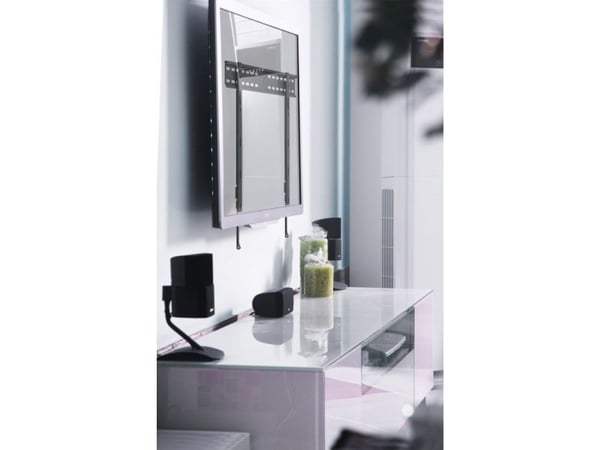 Reflecta SLIM 70-8040 - Brakett - for flatpanel - svart - skjermstørrelse: 37"-70" - veggmonterbar