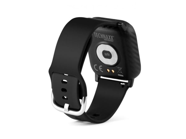 Technaxx TX-SW6HR - Smartklokke med bånd - display 1.4" - Bluetooth - 40 g
