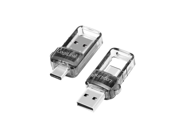 LogiLink BT0054, USB, Harmaa, Läpinäkyvä, 10 m, USB, 21 mm, 34,5 mm