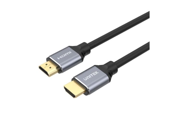 UNITEK C139W HDMI-kaapeli 3 m HDMI Type A (Standard) Musta, Harmaa