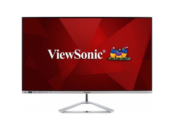 Viewsonic VX Series VX3276-2K-mhd-2, 81,3 cm (32"), 2560 x 1440 piksler, Quad HD, LED, 4 ms, Sølv