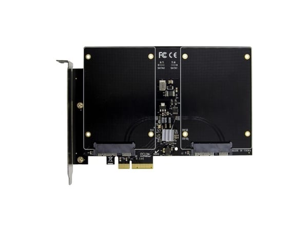 ProXtend PX-SR-10257, PlayStation Network, SATA, Full høyde/lav profil, PCIe 2.0, Sølv, Sort, PC