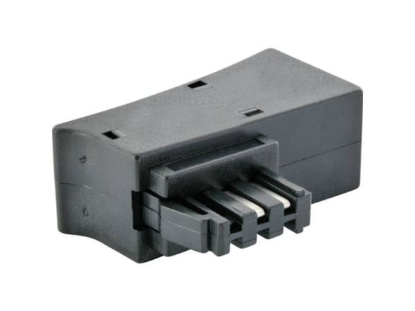 Schwaiger TST4215533, TAE-F, RJ-45, Sort