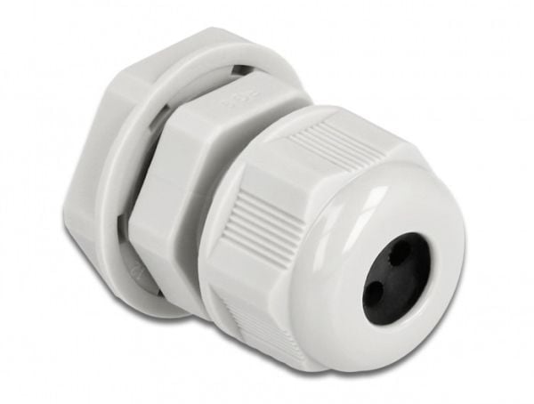 DeLOCK 60374, Harmaa, Muovi, 2 kpl, PG9, 3 mm, IP68