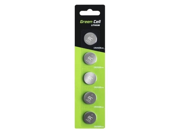 Green Cell - Batteri 5 x CR2025 - Li - 160 mAh