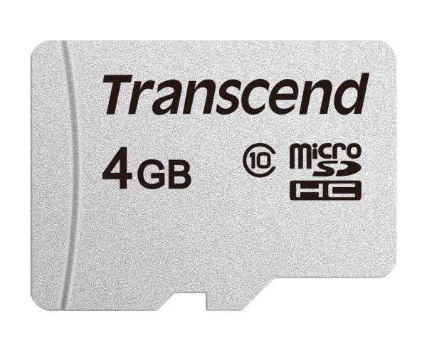 Transcend 300S - Flashminnekort - 4 GB - Class 10 - microSDHC
