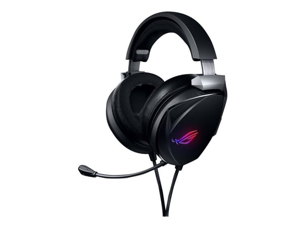 ASUS ROG Theta 7.1 - Headset - 7.1-kanals - fullstorlek - kabelansluten - USB, USB-C