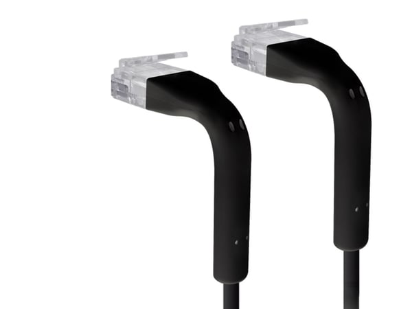 Ubiquiti UC-Patch-1M-RJ45-BK, 1 m, Cat6, RJ-45, RJ-45