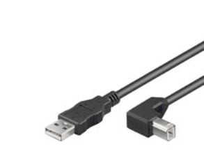 Goobay 5m USB 2.0 A/B, 5 m, USB A, USB 2.0, Hankjønn/hankjønn, 0,48 Gbit/s, Sort