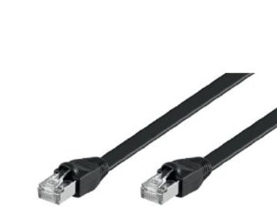 Goobay CAT6 U/UTP Flat 15m, 15 m, Cat6, U/UTP (UTP), RJ-45, RJ-45, RJ-45