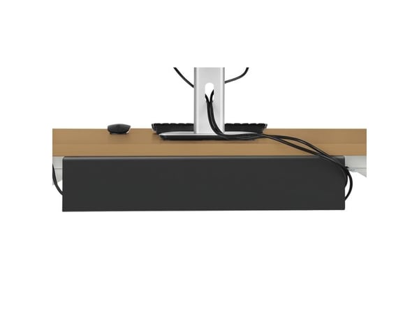 LogiLink KAB0070, Kabelskilleskuff, Bord, Stål, Sort