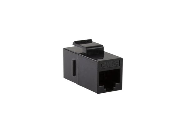 LogiLink NK4030, Litteä, Musta, RJ-45, RJ-45, Hanstik, Hanstik, Hanstik