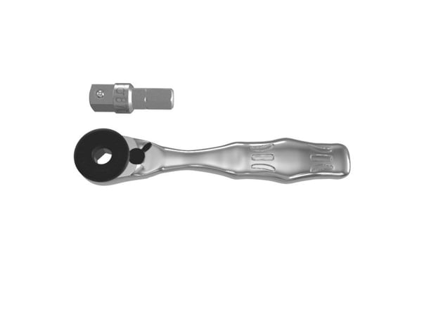 Wera 8001 A Zyklop Mini 1 Bit, Pipenøkkel, 1 stykker, Kromfarget, L-formet, Krom-molybden-stål, 1 stykker