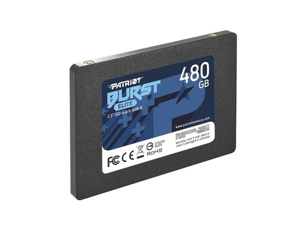 Patriot Burst Elite - SSD - 480 GB - intern - 2.5" - SATA 6Gb/s