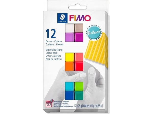 Modellervoks FIMO®-soft Staedtler® ass. farver - (12 stk.)