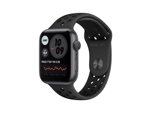 Apple Watch Series 6 Nike, OLED, Kosketusnäyttö, 32 GB, Wi-Fi, GPS (satelliitti)
