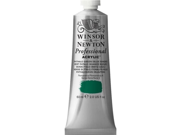 Winsor & Newton Professional Acrylic, 60 ml, Blå, Rør