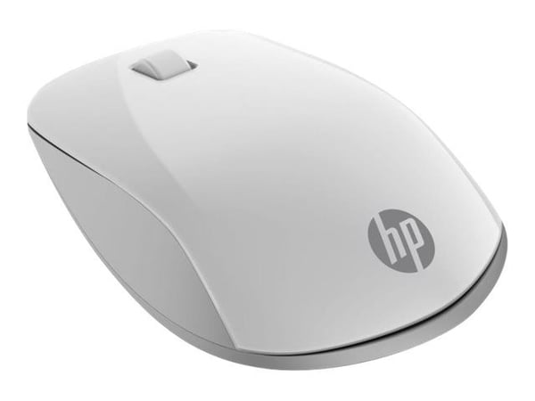 HP Langaton Z5000 -hiiri, Molempikätinen, Laser, Bluetooth, Valkoinen