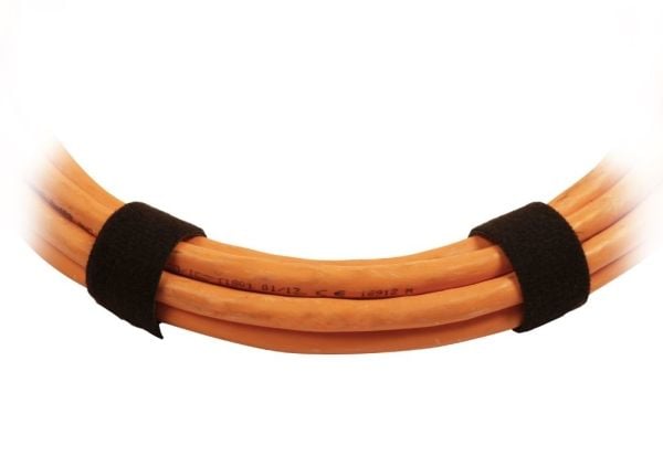 ALLNET 19"zbh. Klettband 25m, B20mm, schwarz, Synergy 21