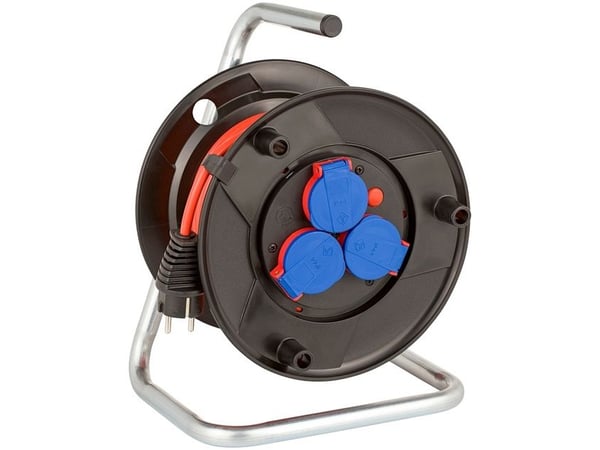 Brennenstuhl 1098530001, Svart, Plast, 20 m, IP44, 250 mm, 190 mm