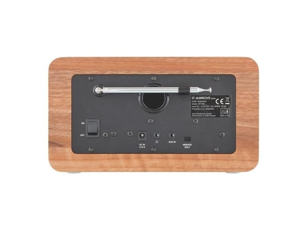 Albrecht DR 865, Kannettava, Digitaalinen, DAB+, FM, 14 W, TFT, 10,2 cm (4")