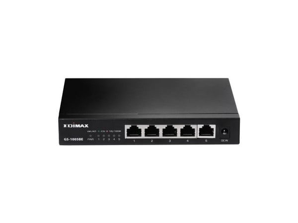 Edimax GS-1005BE - Switch - ikke-styrt - 5 x 100/1000/2.5G - stasjonær