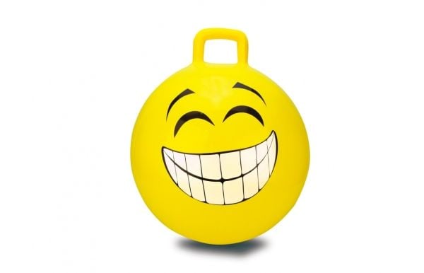 Jamara Hop Ball Smile, 1 år, Gult