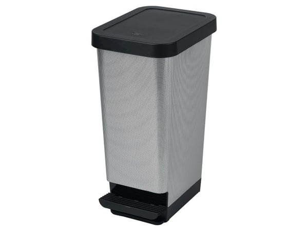 Affaldscontainer Cep, med pedal, 45 L, sort