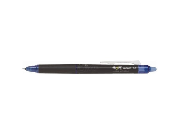 Rollerpen, Pilot FriXion Point Clicker, 0,5 mm, blå, pakke a 12 stk