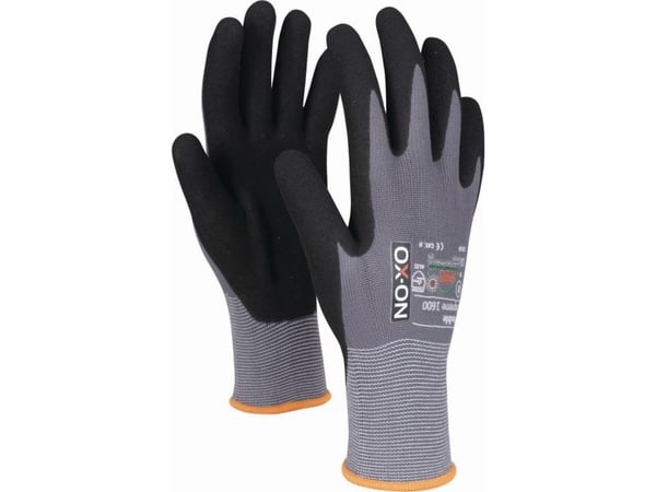OX-ON allround handske str. 8 - Flexible supreme 1600, meget slidstærk, OekoTex-certificeret