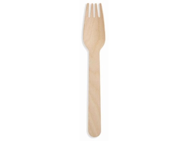 Huhtamaki Träbestick Gafflar 16 cm - 100 st.