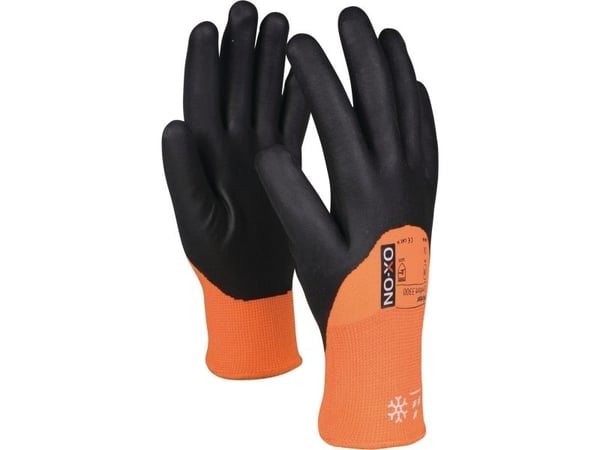 OX-ON vinterhandske str. 10 - Winter Comfort 3300, vandafvisende, halvdyppet