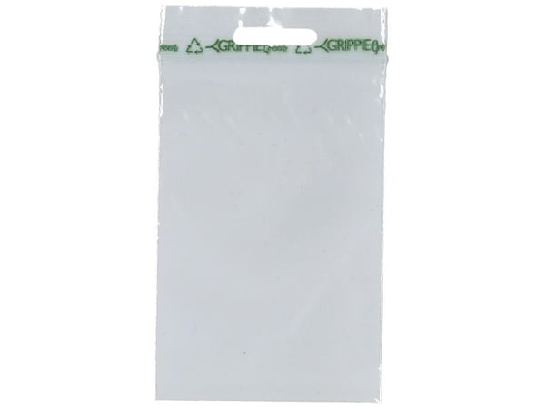 Lynlåsposer Grippie Green 80x120 mm, - (100 stk.)