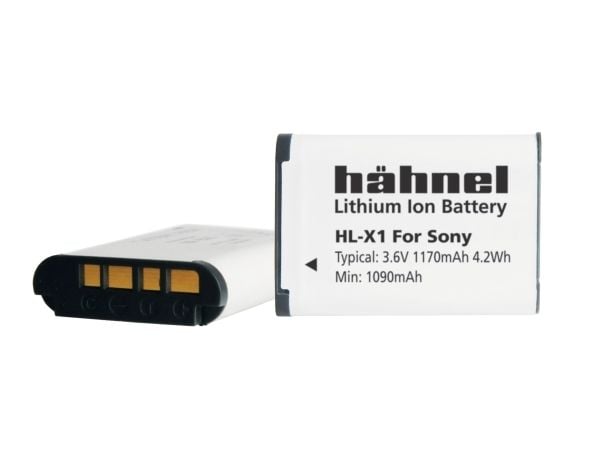 Hähnel HL-X1 - Batteri - Li-Ion - 1090 mAh - for Sony ZV-1, ZV-1F; Cyber-shot DSC-HX95, HX99, RX100, WX700; VLOGCAM ZV-1A, 1G