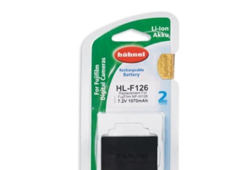 Hähnel HL-F126 - Akku - Li-Ion - 1070 mAh - Fujifilm FinePix HS30EXR; X-sarjan X-Pro1 -malliin