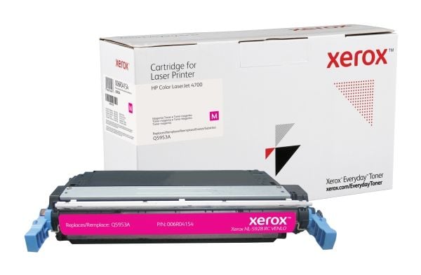 Everyday Magenta -värikasetti Xeroxilta, HP Q5953A -yhteensopiva, 10000 sivua- (006R04154), 10000 sivua, Magenta, 1 kpl