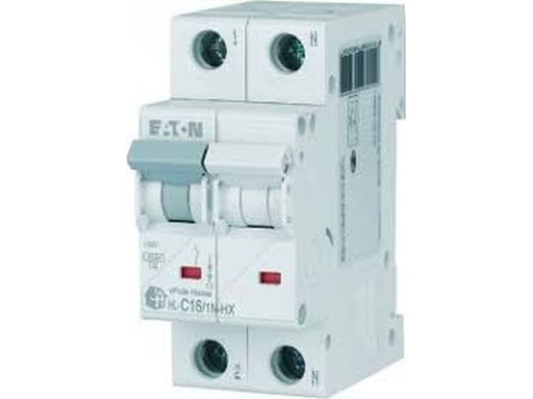 Eaton ylivirtakatkaisija 1P+N C 6A 6kA AC xPole Home HN-C6/1N 194848