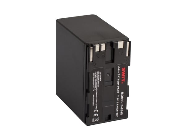 SWIT S-8845, Canon, 6600 mAh, 7,2 V, Lithium-Ion (Li-Ion)