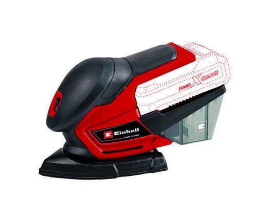 Einhell TE-OS 18/150 Li Solo, Multisliper, Velcro mappe, Svart, Rød, Plast, Børstet, China - SOLO