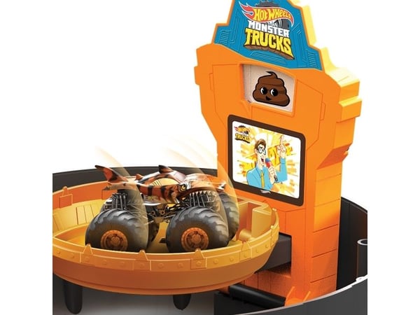 Hot Wheels Monster Trucks GVK48, Ajoneuvo ja ratasetti, 4 vuosi/vuosia, Muovi, Metalli, Monivärinen